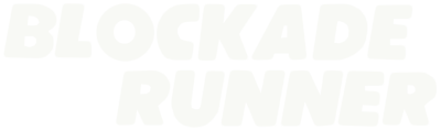 Blockade Runner logo for ZX Spectrum